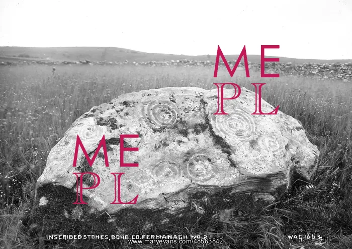 : Inscribed Stones, Boho, Co. Fermanagh, No.2 : Inscribed Stones, Boho, Co. Fermanagh, No.2