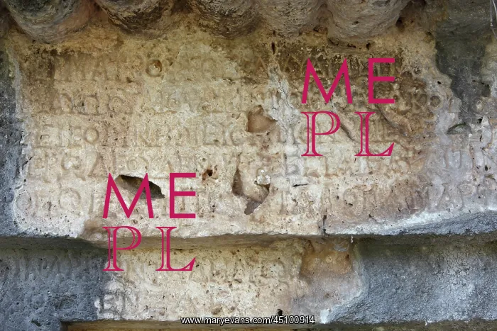 : Inscription, Lycian Royal tombs, Pinara, Mugla, Turkey : Inscription, Lycian Royal tombs, Pinara, Mugla, Turkey