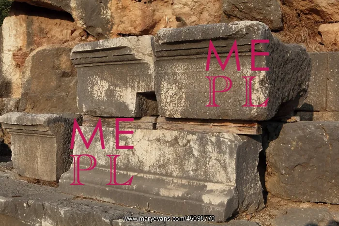 : Inscriptions, Letoon, Antalya, Turkey : Inscriptions, Letoon, Antalya, Turkey