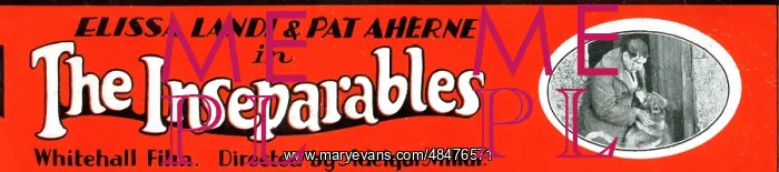 : The Inseparables, Elissa Landi and Pat Aherne : The Inseparables, Elissa Landi and Pat Aherne