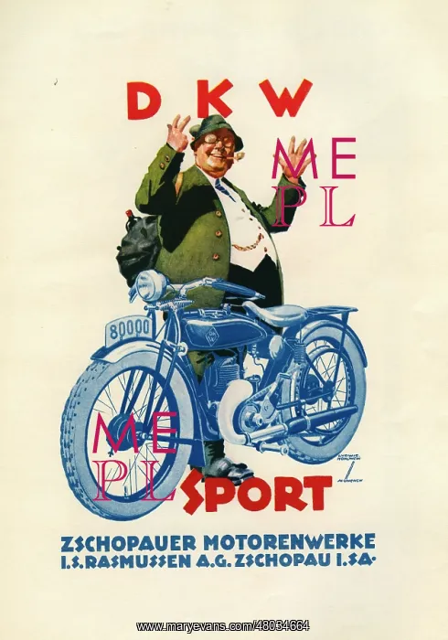 : (insert). A German poster advertisement for DWK Sports : (insert). A German poster advertisement for DWK Sports