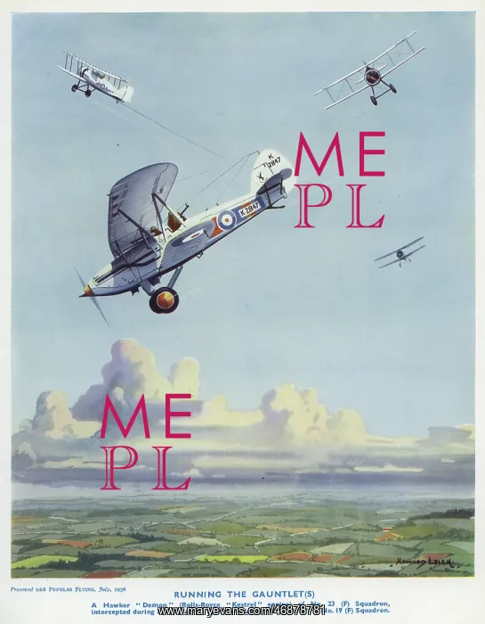 : Insert of cover design, Popular Flying : Insert of cover design, Popular Flying