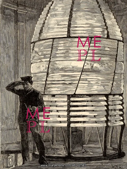 : Inside the lantern of the fourth Eddystone lighthouse : Inside the lantern of the fourth Eddystone lighthouse