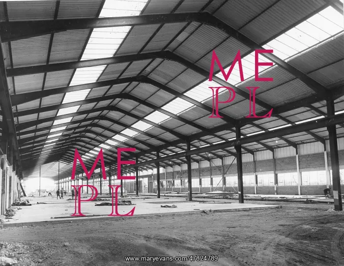 : Inside a new warehouse - factory : Inside a new warehouse - factory