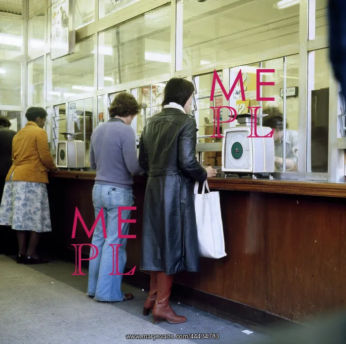  : Inside a Post Office, Ealing, West London