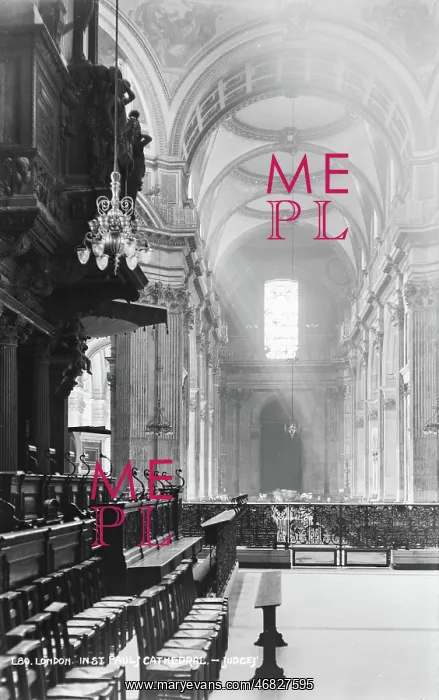 : Inside St. Paul's Cathedral - Judges Area : Inside St. Paul's Cathedral - Judges Area