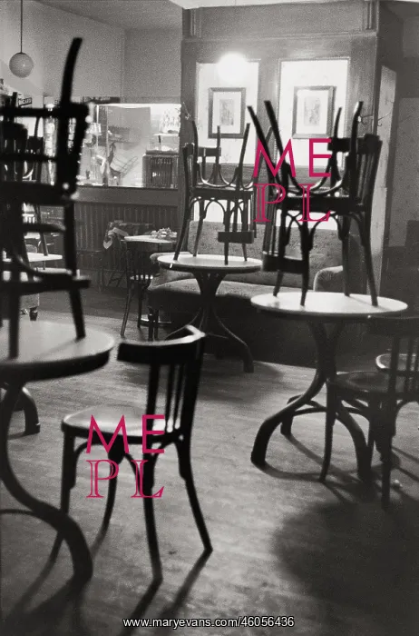 : Inside view of Cafe Hawelka : Inside view of Cafe Hawelka
