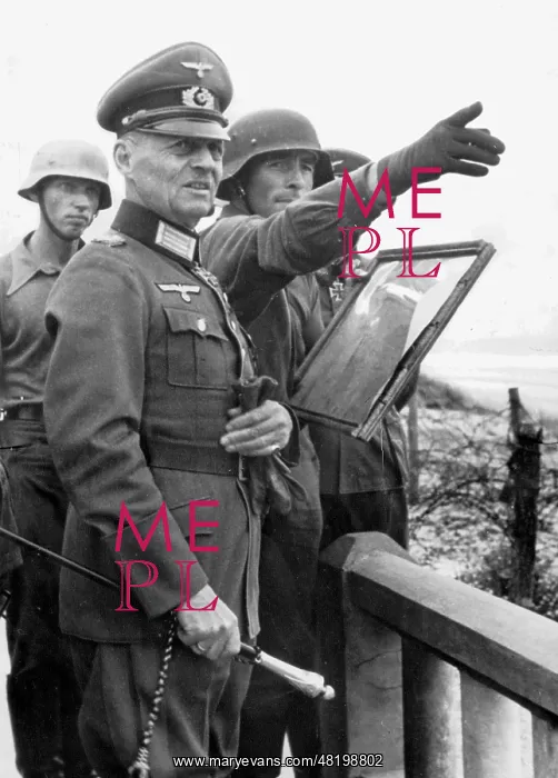 : Inspection of the Atlantic Wall by General Field Marshall vo : Inspection of the Atlantic Wall by General Field Marshall vo