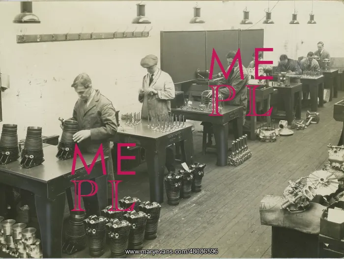 : Inspection Dept at the Armstrong Siddeley works : Inspection Dept at the Armstrong Siddeley works