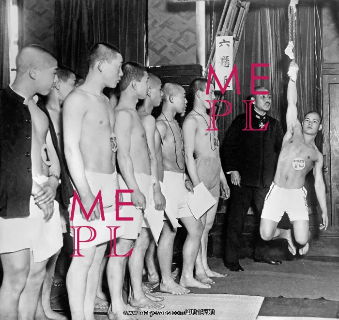 : Inspection of new cadets, 1935 : Inspection of new cadets, 1935