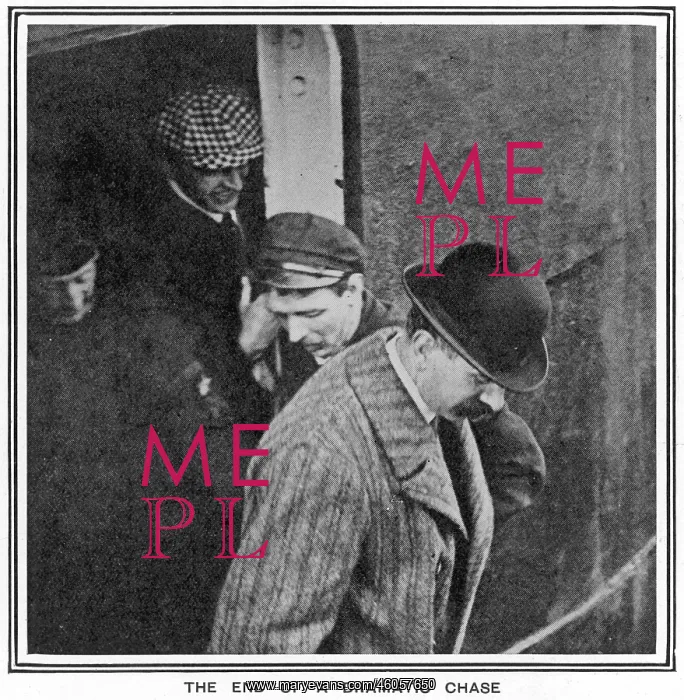 : Inspector Dew leaving the Laurentic : Inspector Dew leaving the Laurentic