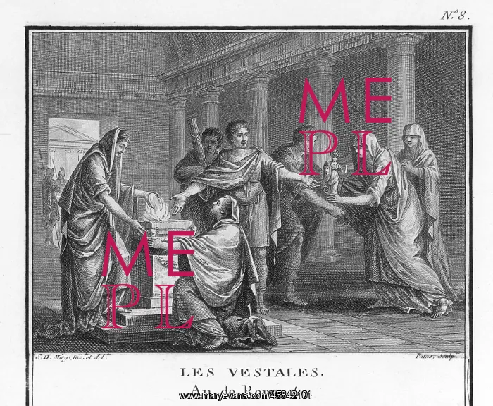 : Institution of the Vestal Virgins in Ancient Rome : Institution of the Vestal Virgins in Ancient Rome