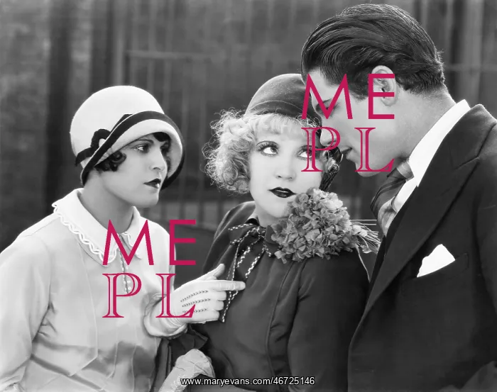 : Interaction between man and two women : Interaction between man and two women