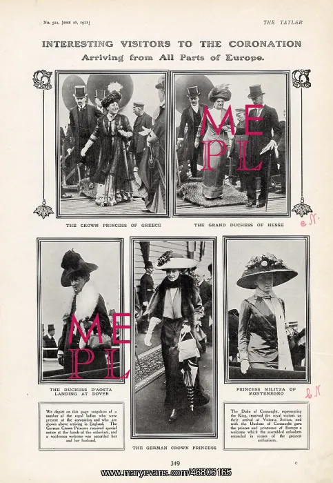 : Interesting visitors to the Coronation : Interesting visitors to the Coronation