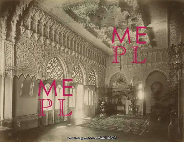 : Interieur view of the govenors palace. Algiers : Interieur view of the govenors palace. Algiers