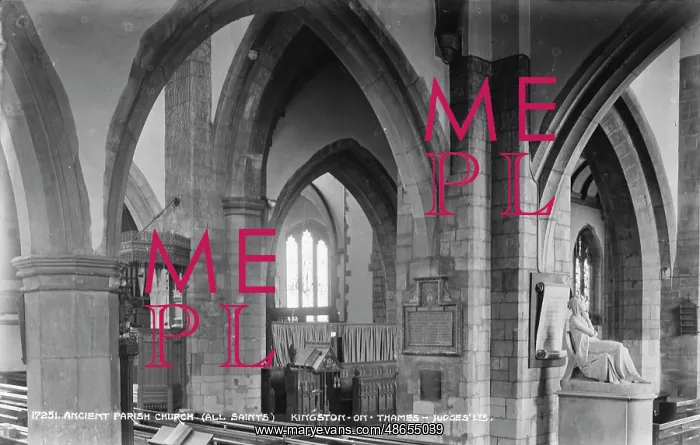 : Interior of All Saints Church : Interior of All Saints Church