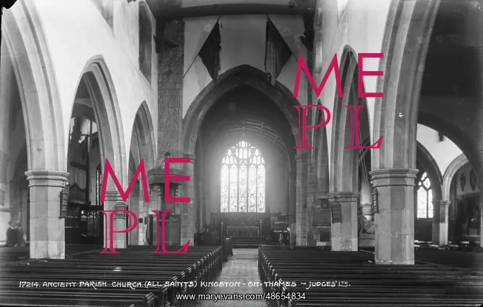 : Interior of All Saints Parish Church : Interior of All Saints Parish Church