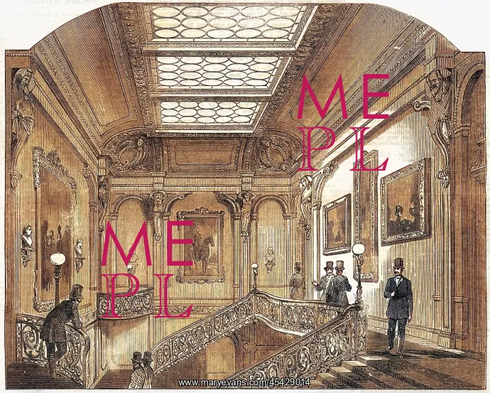 : Interior of the Army and Navy Club
