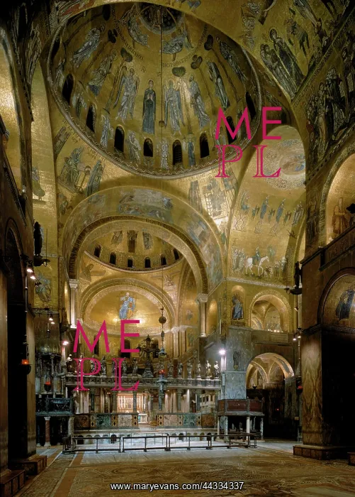: Interior of the Basilica of : Interior of the Basilica of