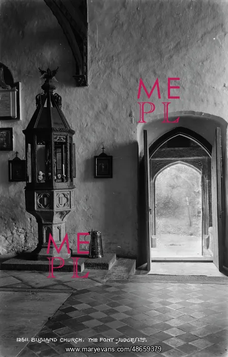: Interior of Busland Church : Interior of Busland Church