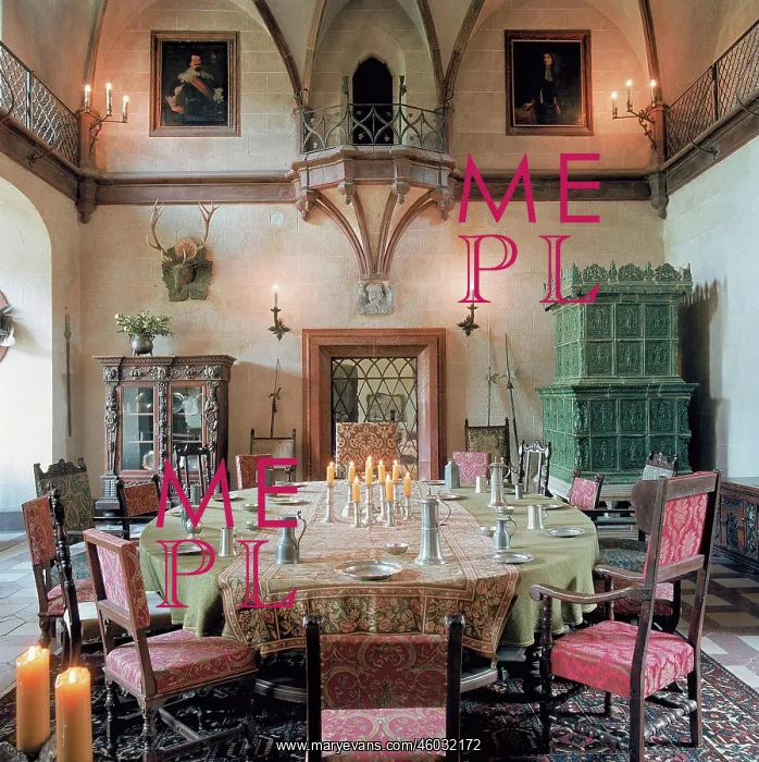 : Interior of the castle Clam : Interior of the castle Clam