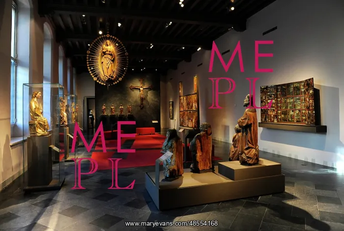  : Interior of Catharijneconvent Museum. Utrecht