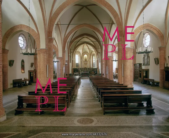 : Interior of the Church of : Interior of the Church of