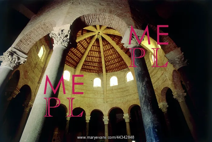 : Interior of the church or : Interior of the church or