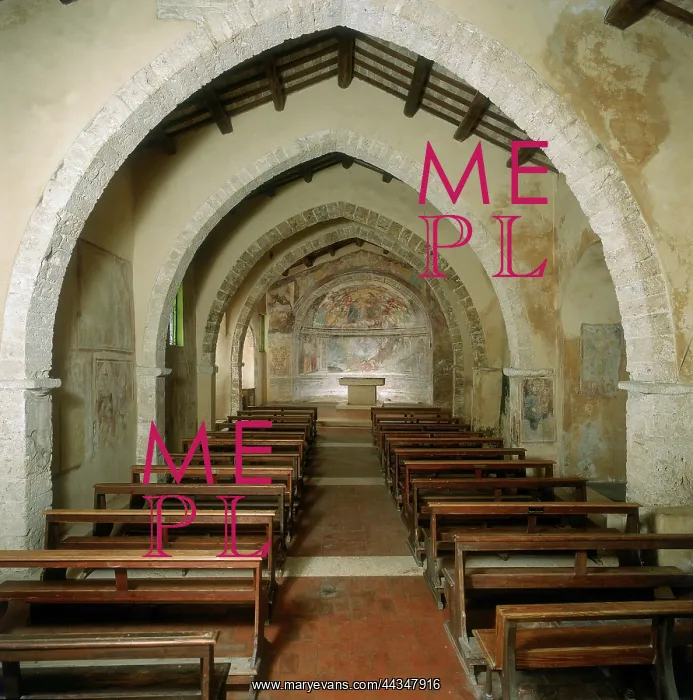 : Interior of the Church of : Interior of the Church of
