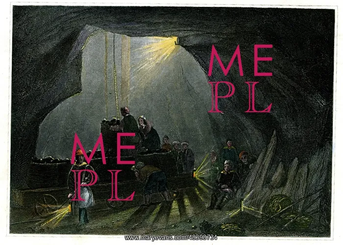  : Interior of a coal mine, Newcastle upon Tyne