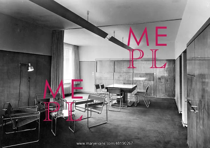 : Interior decoration in the Bauhaus style, 1926 : Interior decoration in the Bauhaus style, 1926