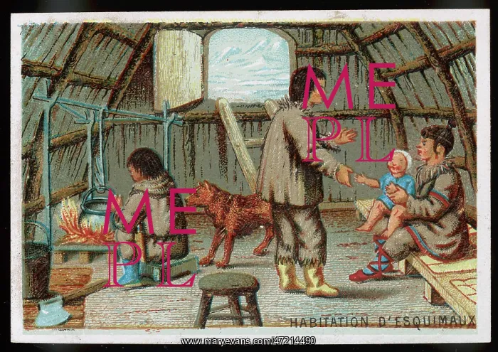  : INTERIOR ESKIMO HUT