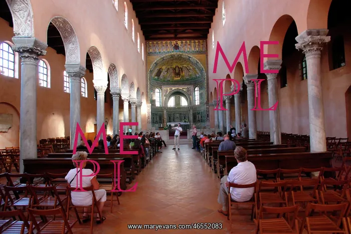 : Interior, Euphrasius Basilica, Porec, Croatia : Interior, Euphrasius Basilica, Porec, Croatia