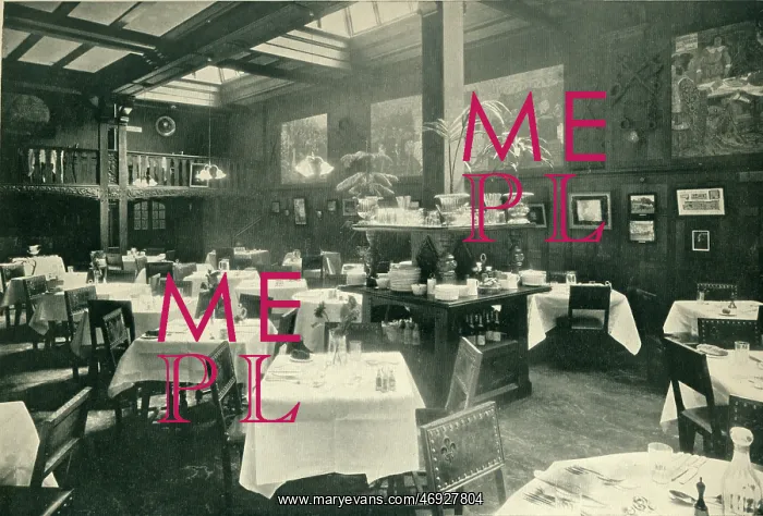 : Interior of a high-class restaurant : Interior of a high-class restaurant