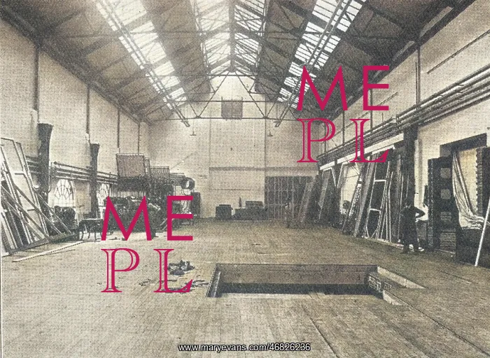 : Interior of the Islington / Gainsborough film studio : Interior of the Islington / Gainsborough film studio