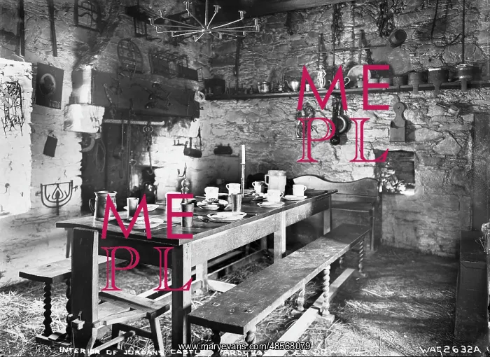: Interior of Jordan's Castle, Co. Down : Interior of Jordan's Castle, Co. Down