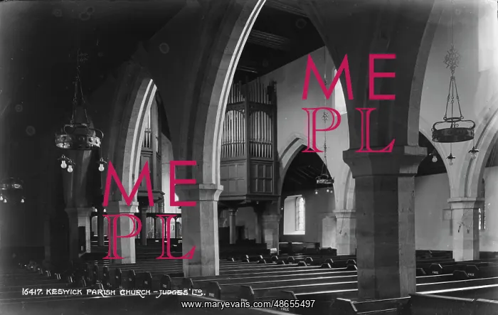 : Interior of Keswick Parish Church : Interior of Keswick Parish Church