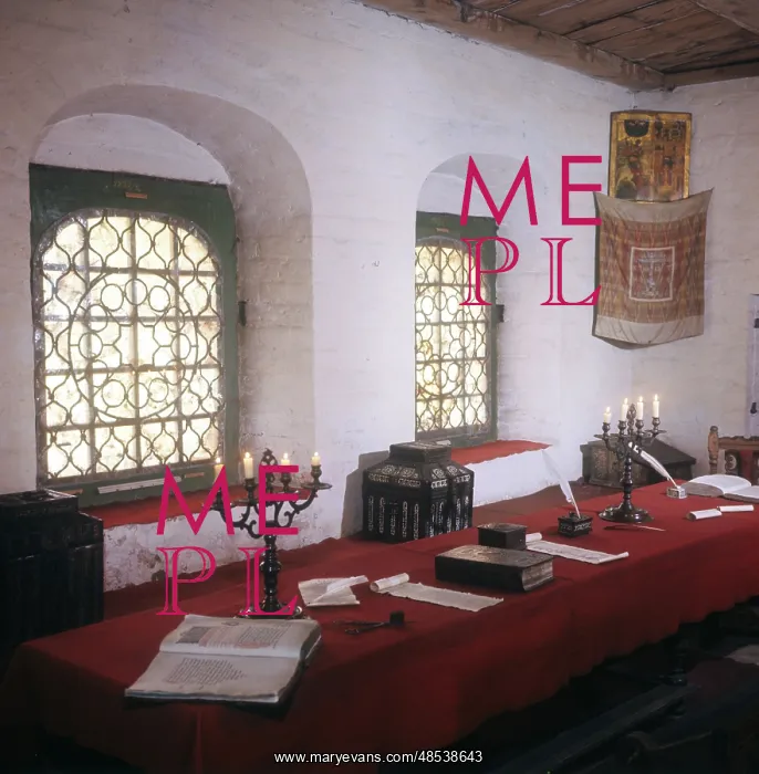 : Interior of Kolomensky Palace, 1970 : Interior of Kolomensky Palace, 1970