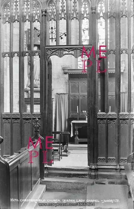 : Interior of the Lesser Lady Chapel : Interior of the Lesser Lady Chapel