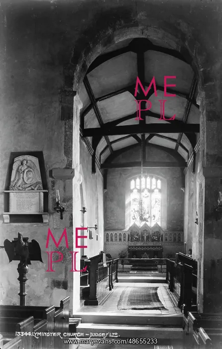 : Interior of Lymminster Church : Interior of Lymminster Church