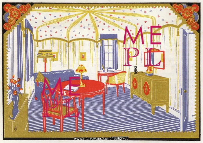 : Interior of the May Fair Hotel : Interior of the May Fair Hotel