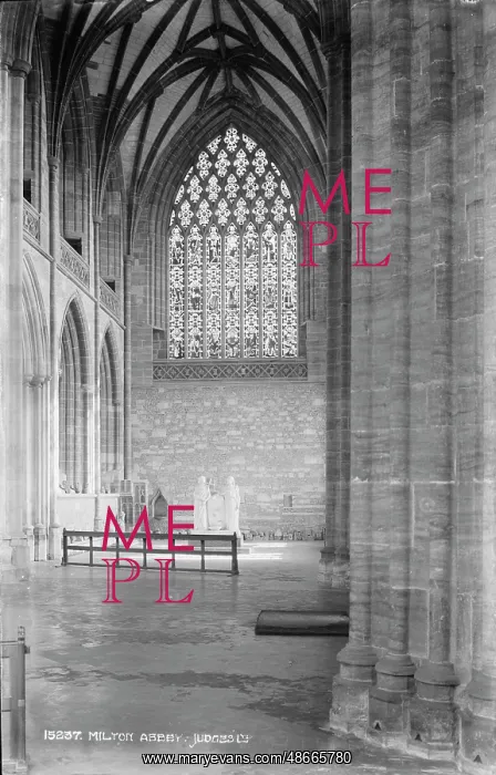 : Interior of Milton Abbey : Interior of Milton Abbey