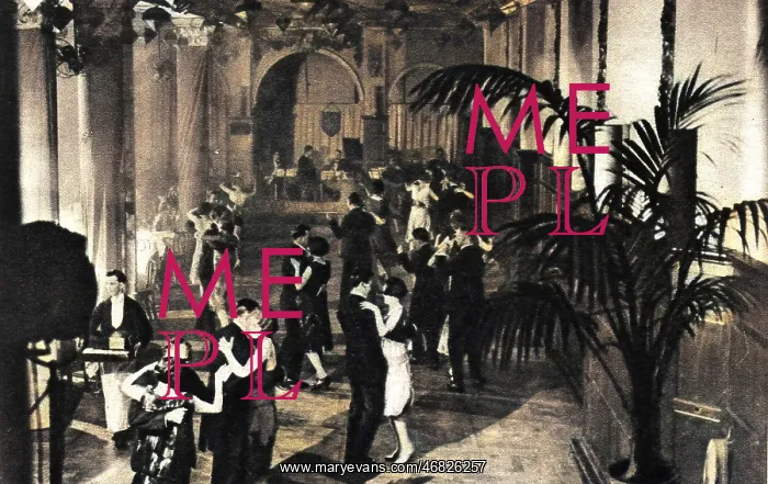 : The interior of Murray's Nightclub, London (1920s) : The interior of Murray's Nightclub, London (1920s)