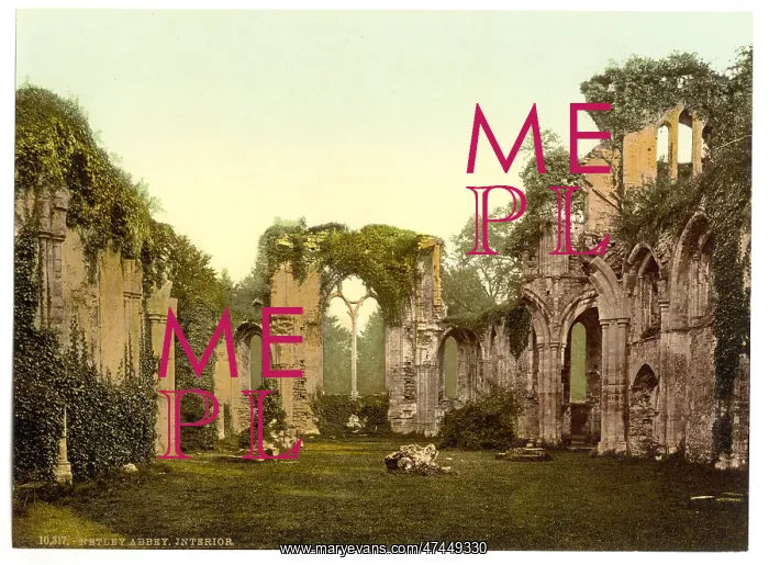  : Interior, Netley Abbey, England