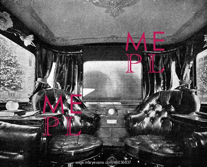 : Interior of new Pullman Mors car : Interior of new Pullman Mors car