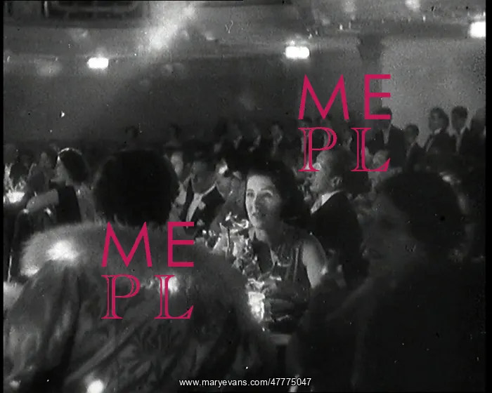 : Interior of a Nightclub With Guests Lit Up : Interior of a Nightclub With Guests Lit Up