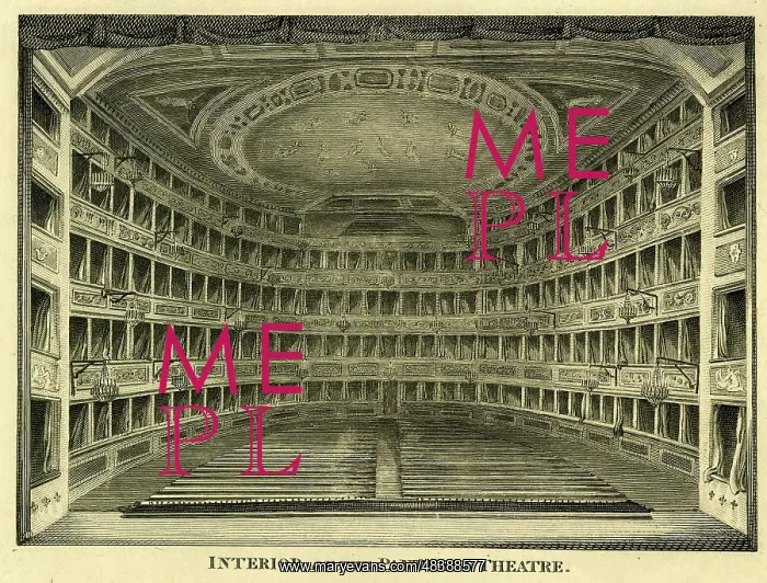 : Interior of the Pantheon Theatre, London : Interior of the Pantheon Theatre, London