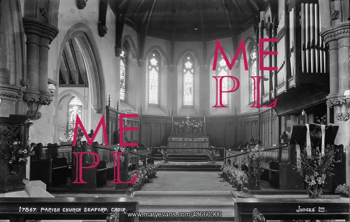 : Interior of the Parish Church Choir : Interior of the Parish Church Choir
