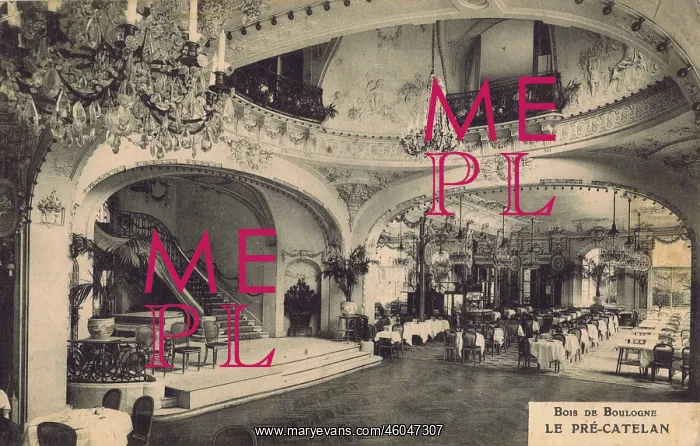 : The interior of the Pre-Catelan restaurant : The interior of the Pre-Catelan restaurant