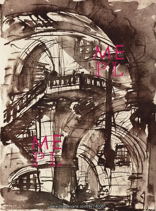  : Interior of a Prison, by Piranesi